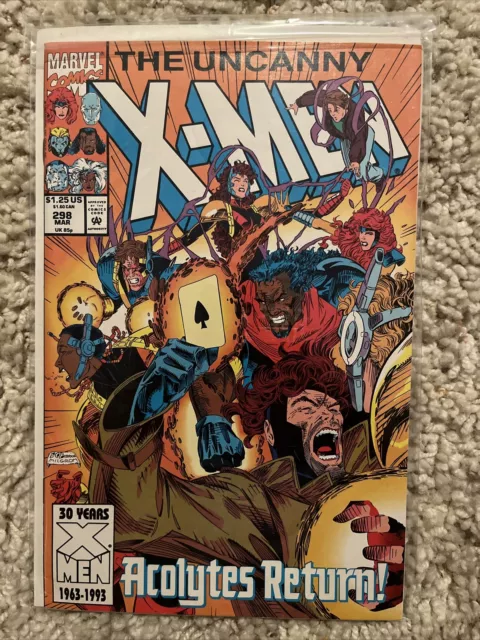 The Uncanny X-Men Vol 1 #298 Marvel Comics March 1993 Lobdell Peterson NM/MT BIN