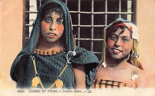 Algérie - Fillettes arabes - Ed. LL Lévy 6615