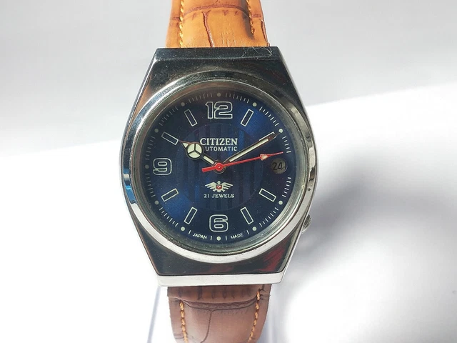 Vintage  Citizen   Automatic Movement Date Dial Mens Analog Wrist Watch G162