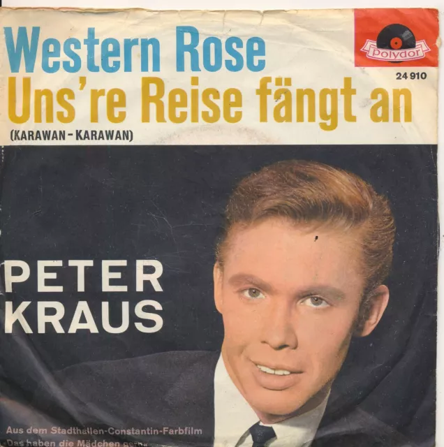 Western Rose - Peter Kraus - Polydor 24910 - Single 7" Vinyl 257/19