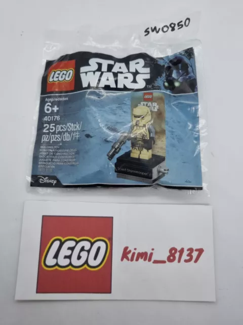 LOT FIGURINES LEGO STAR WARS sw0850 Scarif stormtrooper POLYBAG NEUF NEW