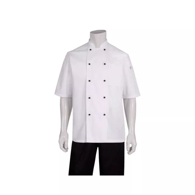 Chef Works Macquarie Jacket - White - MBSS - XL-2XL
