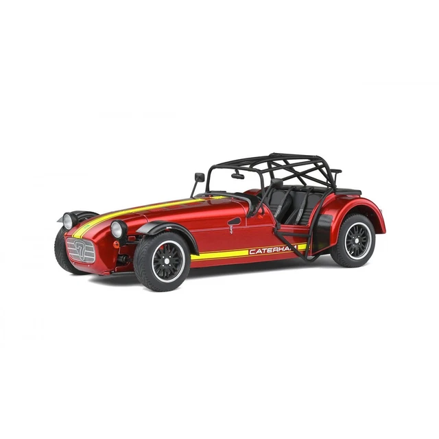 Solido Soli1801804 Caterham Seven 275 Academy – Metallic Red &amp; Yellow – 2014