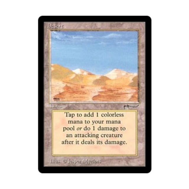 WOTC MtG Arabian Nights Desert (C1) Fair