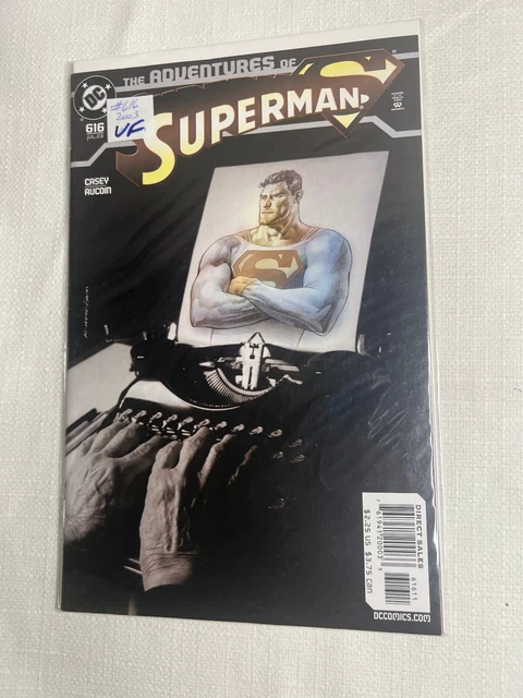 The Adventures of Superman Comic Book #616 DC Comics 2003 - Very Fine