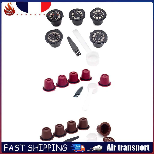 Gusto Coffee Machine Reusable Capsule Refillable Holder Pods Strainer