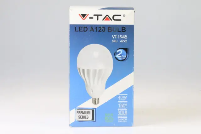 V-Tac - bombilla LED A120 40W