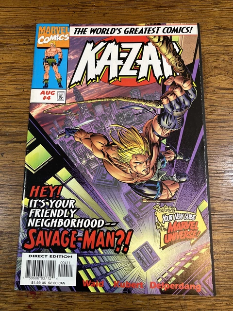 Ka-Zar #4 (1997 Marvel) Free Ship at $49+