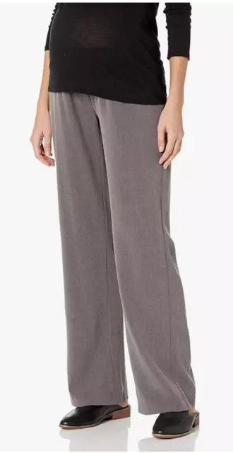 Three Seasons Maternity Women's Dress Pant, Grey, XX-Large