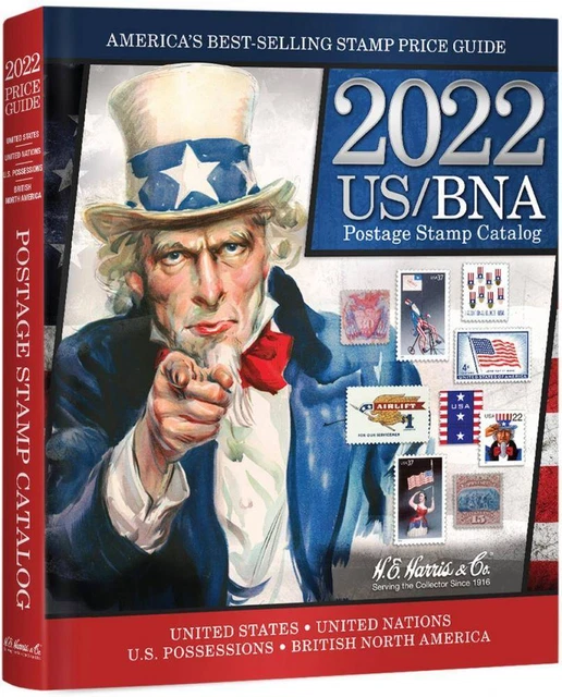 2022 US Postage Stamp Catalog Collector Price ID Guide USPS Postal w some Canada