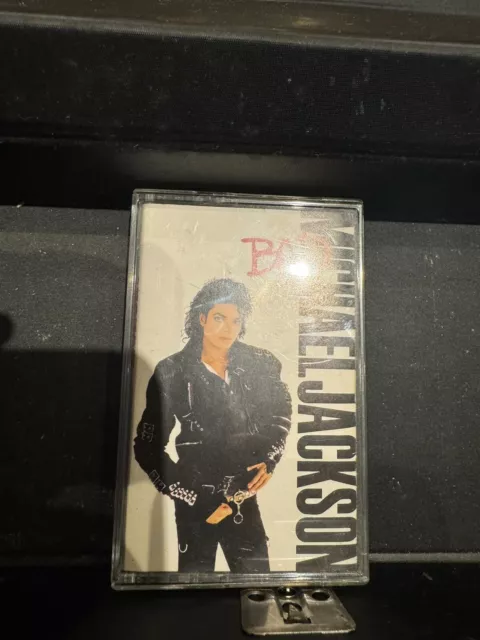 Michael Jackson : Bad - Audio Cassette / Tape Album / Epic 1987