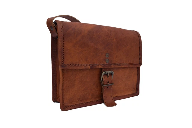 Femme Bandoulière Sac Porte-Monnaie à Main Sacoche Messager Cuir Mini 22.9cm