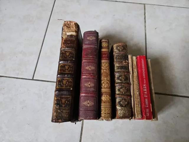 lot livres anciens