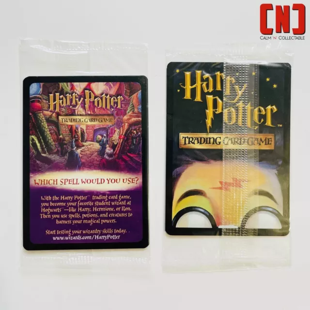 Vintage Harry Potter TCG Sealed Promo Card - HPTCG Trading Card Game - WOTC 2001