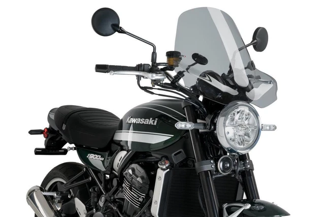 PUIG TOURING 2 Pare-Brise Fumée Triumph Bonneville Flotteur 2017 - 2024