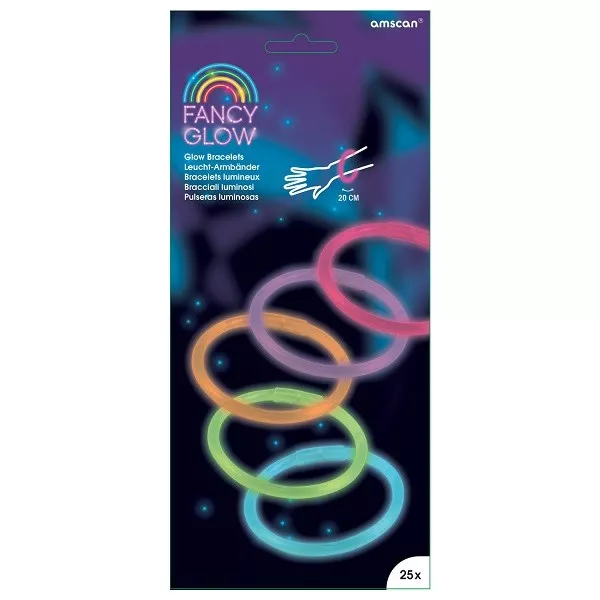 Neon Glowsticks Glow in the Dark Bracelets & Necklaces - Lots of Colours