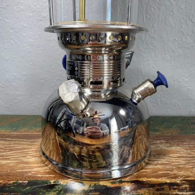 Vtg Original Super Petromax Rapid Lantern 829/500CP German Made Kerosene Lamp 3