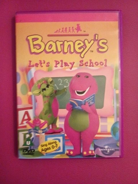 BARNEY'S LET'S PLAY School DVD £6.96 - PicClick UK