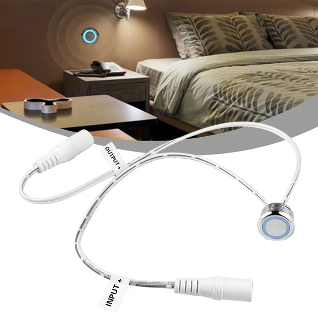Interrupteur Tactile Variateur Pour Lampe - Lot De 2, 3 Niveaux De Lumière, 250V, Compatible LED