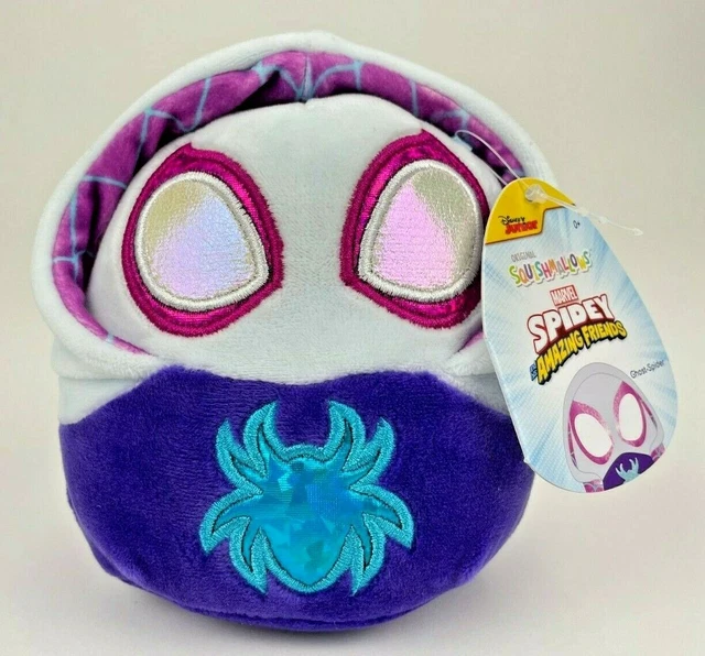 SQUISHMALLOWS GHOST SPIDER 5" Plush Disney Junior Marvel SpiderMan