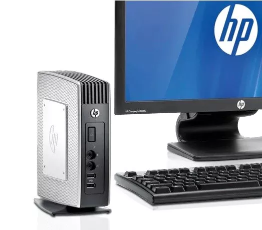 Computadora HP Thin Client T510 mini PC silenciosa COM1 serie paralelo sin ventilador XP