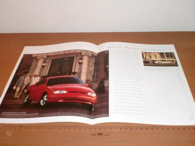 Chevrolet range 1998 catalogue, brochure, in english, new 3