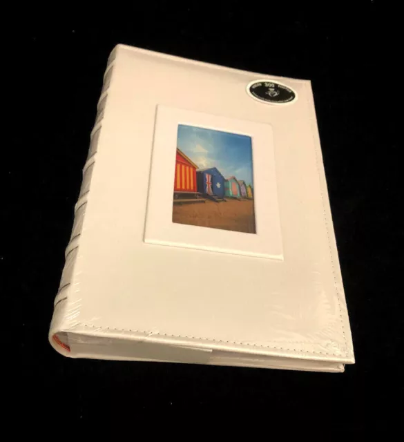 Photo Album Slip In Photos 6" x 4" With Memo Acid Free WHITE