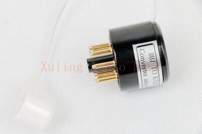2pc Gold plated FU7 807 TO KT88 Tube converter adapter