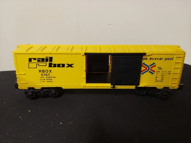 Lionel  O & O27 Gauge, Rail Box Car 6-9767