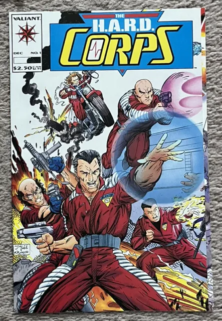 The H.A.R.D. Corps #1 (1992 Valiant Comics) Jim Lee Cover, NM