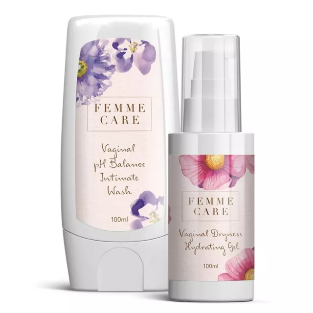 Gel hidratante para el cuidado de la vagina Blossoming Beauty Femme y equilibrio del pH lavado íntimo