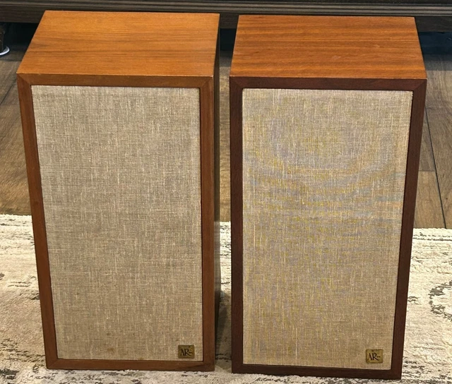 PAIR OF ACOUSTIC Research AR-4x Bookshelf Speakers TESTED, new L