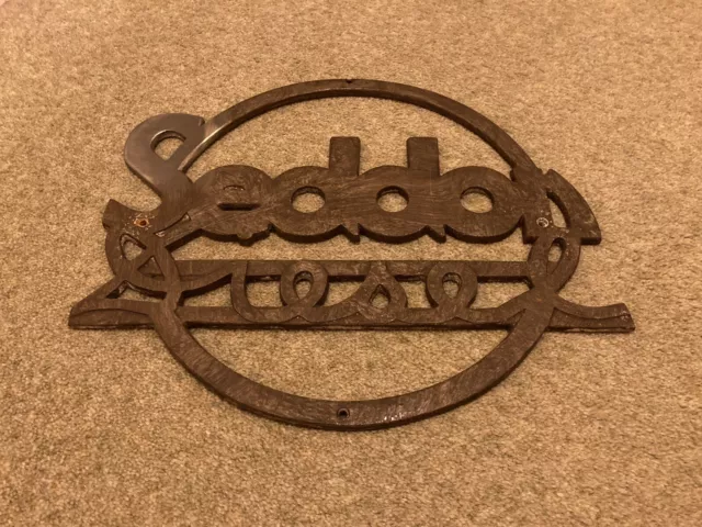 Seddon Diesel vintage lorry badge - original cast aluminium 1950s Perkins P6