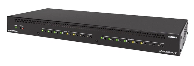 CRESTRON MATRICE / Grille / Switch Hdmi 8X8 4K60 4:4:4 - Hd-Md8X8-4Kz-E ...