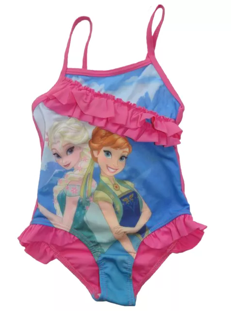 Disney Frozen Eiskönigin Badeanzug Anna Elsa Mädchen Bademode Bikini Kinder