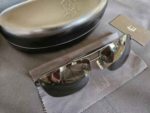 Lunettes de soleil Dunhill Titanium Ref: D1022 NEUVES ( RAY BAN, OAKLEY, BULGARI