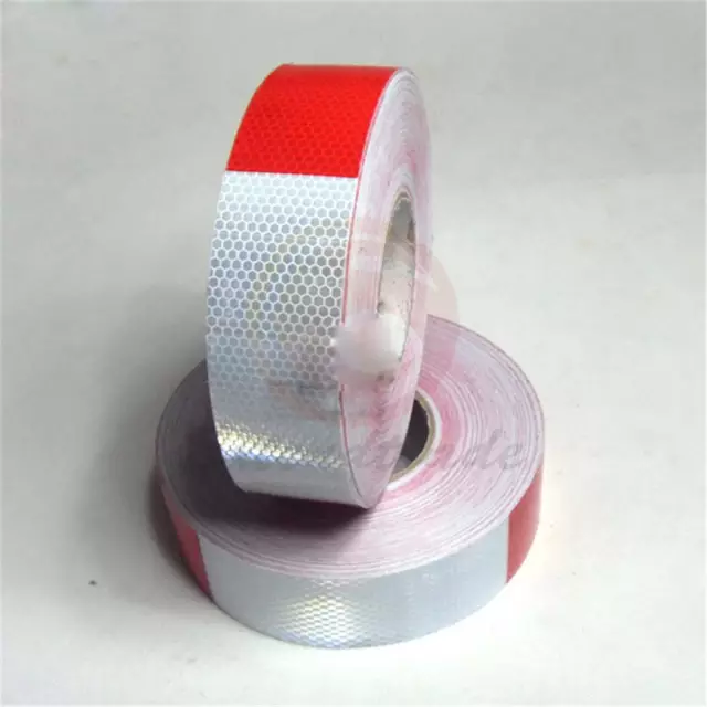 Truck Reflective 3m=10’DOT-C2 Conspicuity Tape wihte red Night Safety Strip Mark