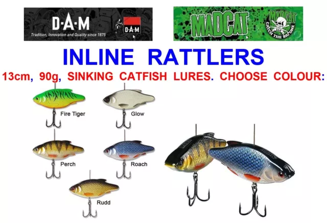 FISHING ROD MADCAT Black Spin To Catfish 40-150 Gr 2,10/2,40/2,70 Spinning  £96.00 - PicClick UK