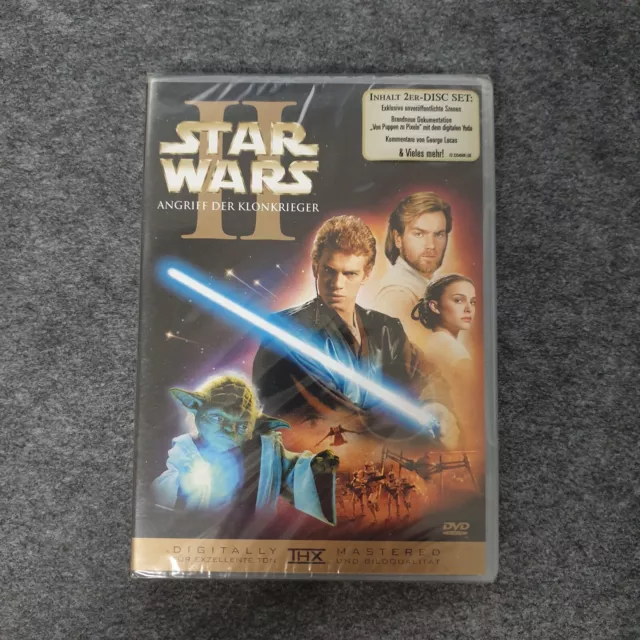 Star Wars: Episode II - Angriff der Klonkrieger [2 DVDs] – NEU & OVP