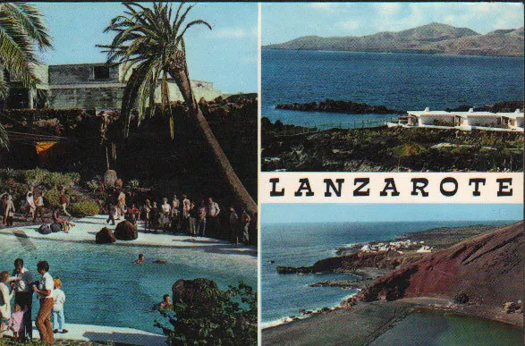 Postal Recuerdo De Lanzarote Islas Canarias Postcard Postkarte           Cc02072