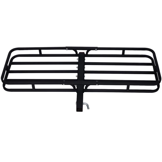 HITCH MOUNT CARGO Carrier Rack Rear Luggage Basket for SUV Truck Car £