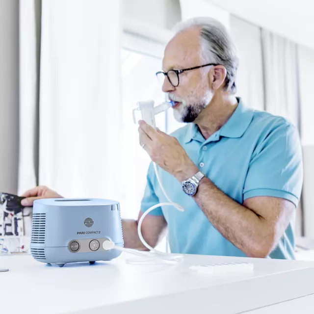 PARI COMPACT2 Inhalationsgerät - NEUES MODELL - OVP v.med. Fachhändler 3
