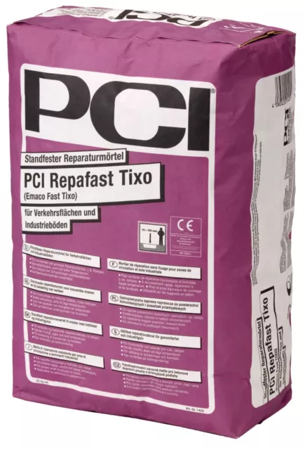 PCI Repafast Tixo 25KG Más Durable Mortero De Reparación para Transisto