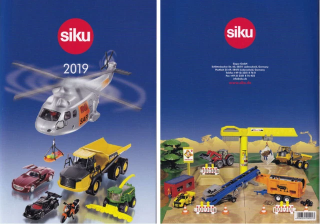 Lot De 6 Catalogues SIKU Des Années 2002 à 2009, Très Bon état