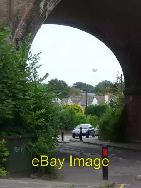 Photo 6x4 Branksome: balloon view through Coy Pond Road arch Bournemouth  c2009
