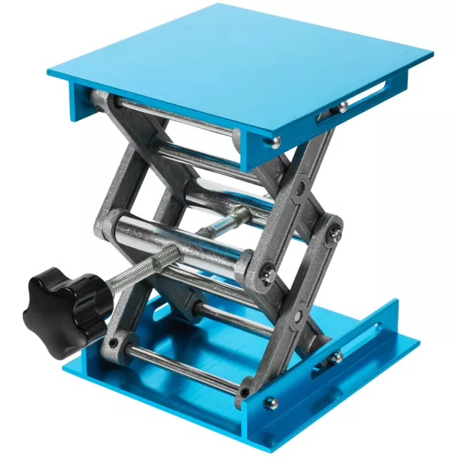 Laboratory Lifting Table Jack Platform Aluminum Alloy Manual