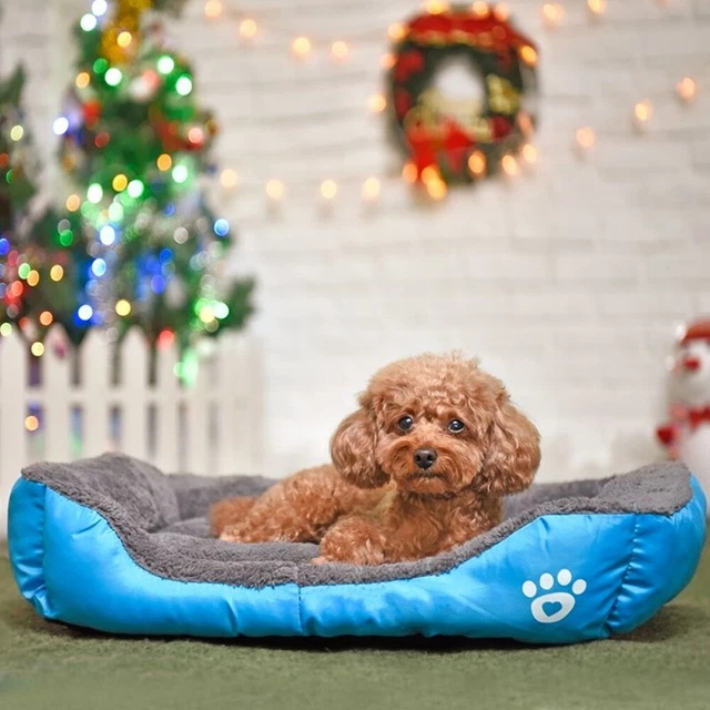 Pet Dog Cat Bed Soft Warm Kennel Mat Pad Blanket Puppy Cushion Washable 6 Sizes 11