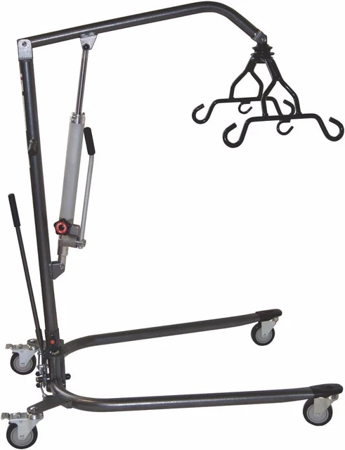 Patient Lift - Manual Hydraulic Patient Lift With Sling - 400Lb Capacity - New