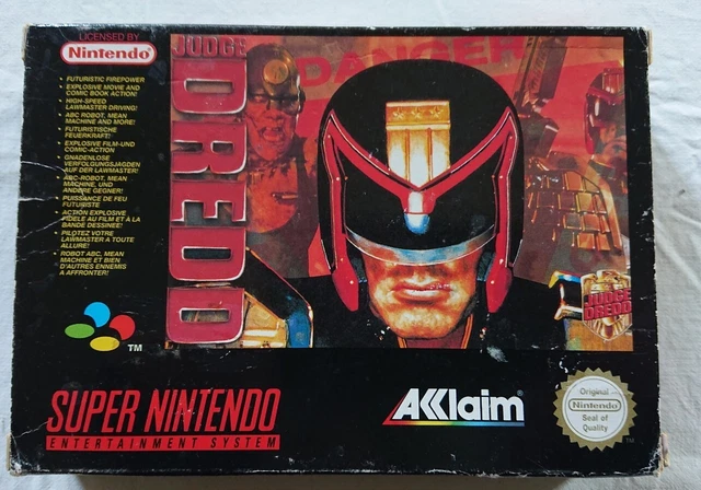 Juge Dredd super nintendo SNES EUR