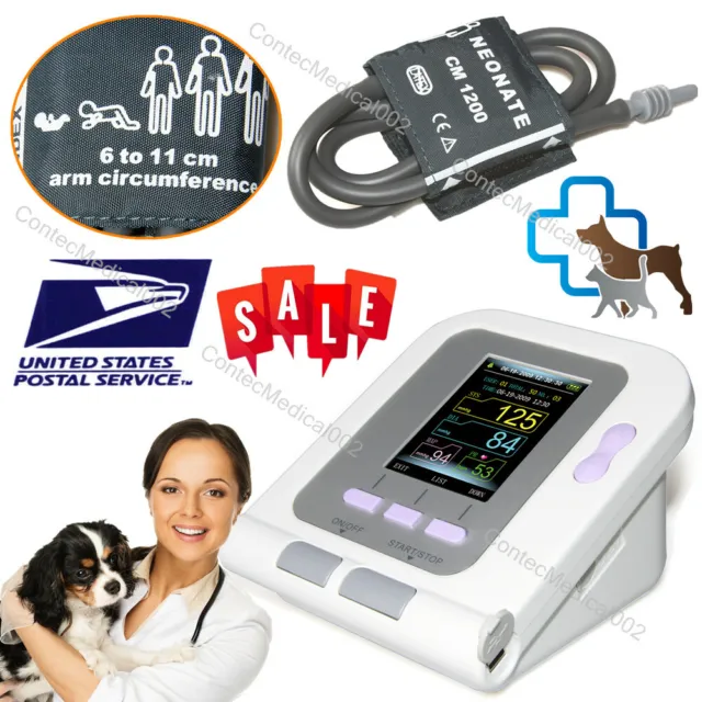 Tierärztlicher Blutdruckmonitor Herzschlagmonitor Animal NIBP Monitor CONTEC08A
